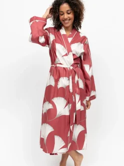 Robe de chambre Cyberjammies à manches longues imprimé feuille