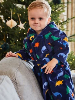 Robe de chambre JoJo Maman Bébé imprimé dinosaure