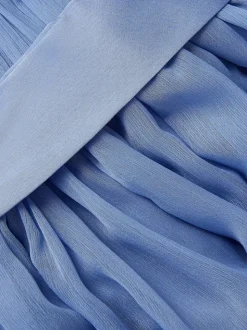 Robe de demoiselle d’honneur Monsoon Ava en mousseline à manches cape