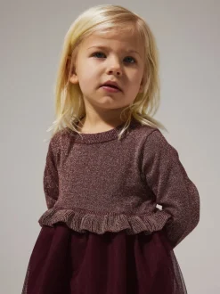 Robe de fête de Noël en tulle Name It Scintillante