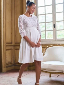 Robe de Mariage Seraphine Premium Dentelle Corsage Grossesse & Allaitement
