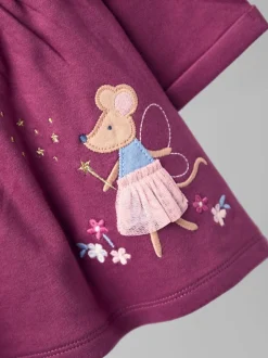 Robe JoJo Maman Bébé à boutons appliqués sur le devant