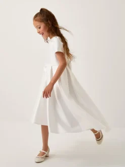 Robe Monsoon Isabella à manches courtes ornée d’effet perle