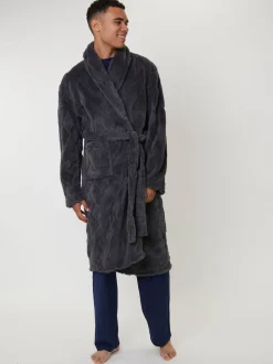 Robes de chambre Loungeable châle homme coupé en diamants