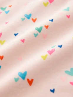 Rose - 3 Lot de bodys bébé à manches courtes pour dysplasie de la hanche