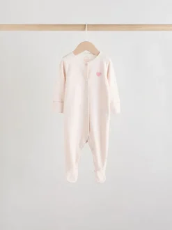 Rose - 7 Pack Baby Sleepsuits (0mths-3yrs)