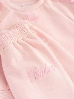 Rose - Baker by Ted Baker ensemble de jogging 2 pièces en molleton carré et large