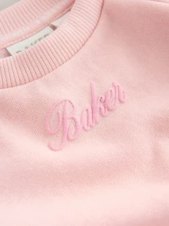 Rose - Baker by Ted Baker ensemble de jogging 2 pièces en molleton carré et large