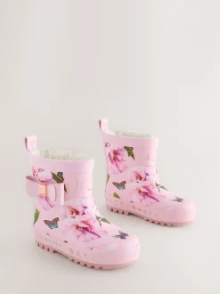 Rose - Baker by Ted Baker Bottes de bien-être doublées en fausse fourrure avec nœud pour fille