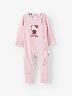 Rose - Barboteuse zippée Cotton On Hello Kitty à manches longues