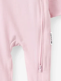 Rose - Barboteuse zippée Cotton On Hello Kitty à manches longues