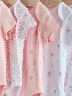 Rose - Body bébé à manches courtes