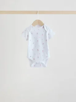 Rose - Body bébé à manches courtes