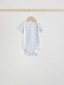 Rose - Body bébé à manches courtes