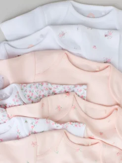 Rose - Body bébé à manches courtes