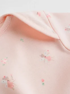 Rose - Body bébé à manches courtes