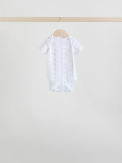 Rose - Body bébé à manches courtes