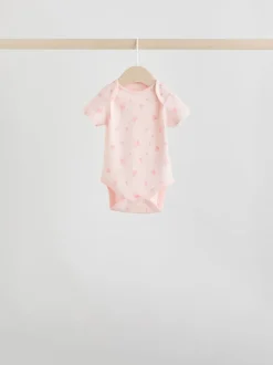 Rose - Body bébé à manches courtes