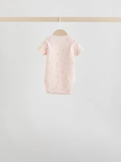 Rose - Body bébé à manches courtes