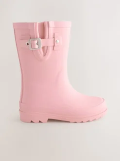Rose - Bottes en caoutchouc avec doublure chaude