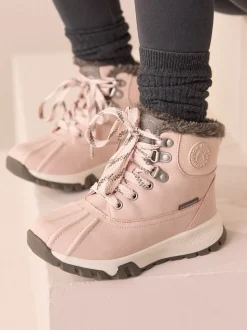 Rose - Bottines de marche imperméables