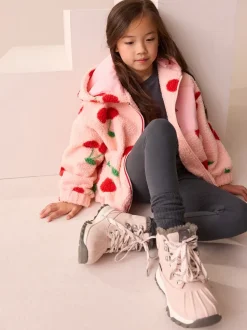 Rose - Bottines de marche imperméables