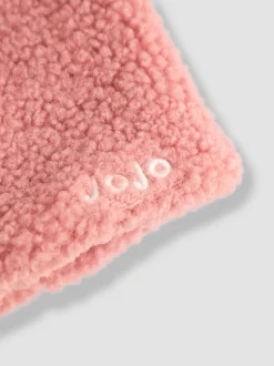 Rose - Cagoule JoJo Maman Bébé Bear en peau de mouton