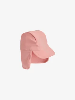 Rose - Chapeau de légionnaire de natation (3mths-10yrs)