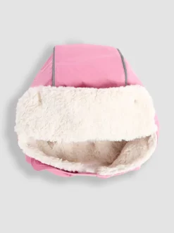 Rose - Chapeau JoJo Maman Bébé Trapper douillet