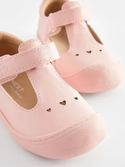 Rose - Chaussures bébé style salomé
