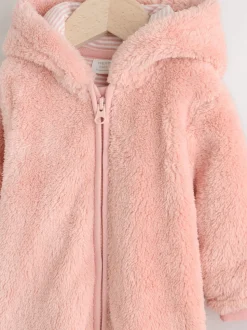 Rose - Combinaison bébé en polaire (0mois-2ans)