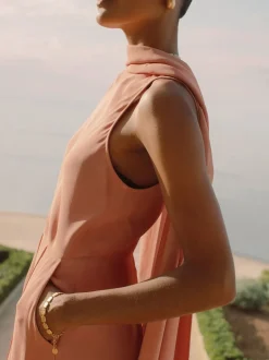 Rose - Combinaison cape ample Reiss Farley