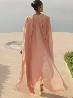 Rose - Combinaison cape ample Reiss Farley