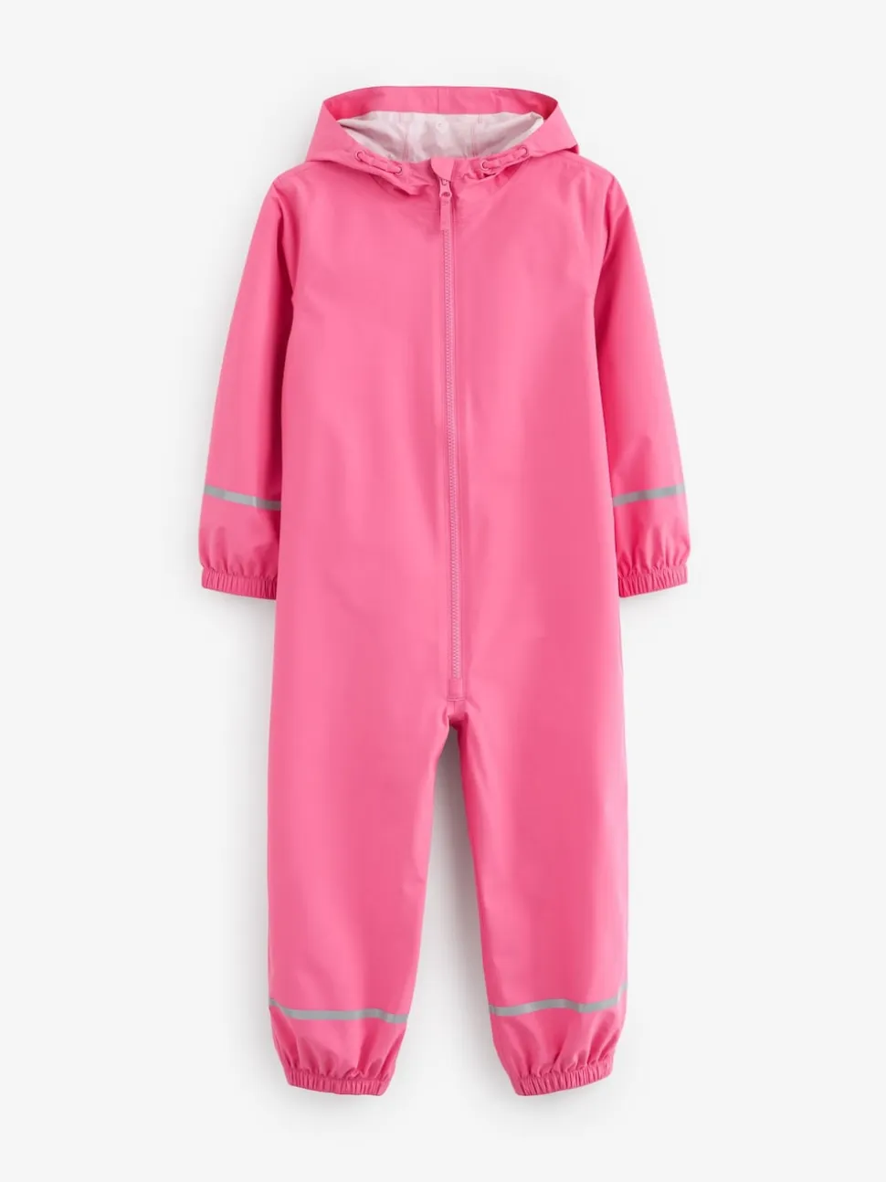 Rose - Combinaison imperméable zippée à capuche (12mois -10ans)