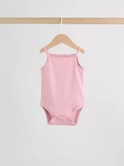Rose - Combinaisons pour bébés avec gilet 5 Pack