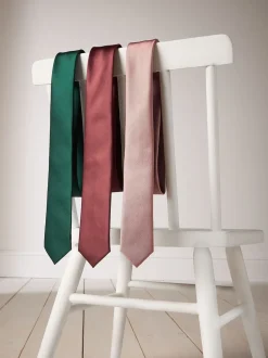 Rose - Cravate (3-16 ans)