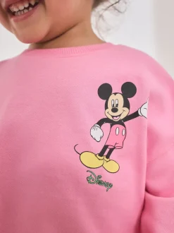 Rose - Disney Ensemble haut et évasé à manches longues et amis Mickey Mouse (3mois7ans)