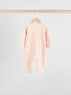 Rose - Dors-bien bébé à fermeture éclair bidirectionnelle (0-2ans)