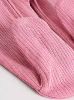 Rose - Dors-bien bébé à fermeture éclair bidirectionnelle (0-2ans)