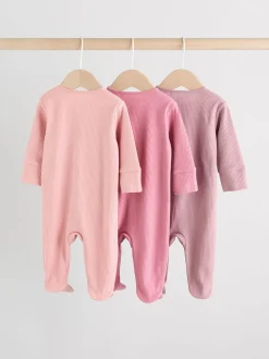 Rose - Dors-bien bébé à fermeture éclair bidirectionnelle (0-2ans)