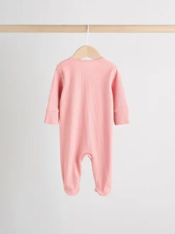 Rose - Dors-bien bébé à fermeture éclair bidirectionnelle (0-2ans)