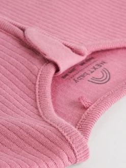 Rose - Dors-bien bébé à fermeture éclair bidirectionnelle (0-2ans)