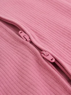 Rose - Dors-bien bébé à fermeture éclair bidirectionnelle (0-2ans)