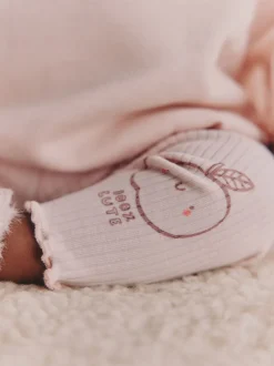 Rose - Ensemble 2 Pieces pour Sweat-shirt et Leggings BÉBÉ (0mois-2ans)