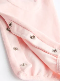 Rose - Ensemble salopette et body à manches longues pour bébé (0mths-2yrs)