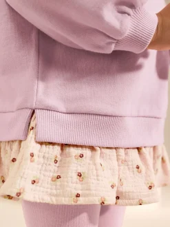 Rose - Ensemble Top et Leggings à manches longues (3mths-7yrs)