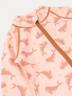 Rose - KIDLY BY MORI Combinaison Sunsafe à manches 3/4