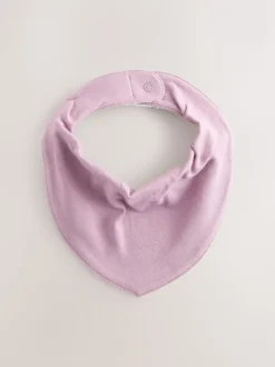 Rose - Lot de 5 bavoirs pour bébé