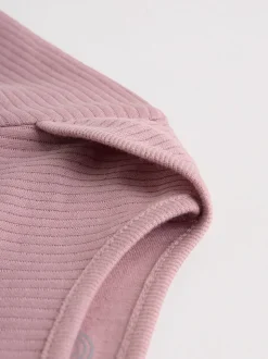 Rose - Lot de 5 bodies à manches longues pour bébé