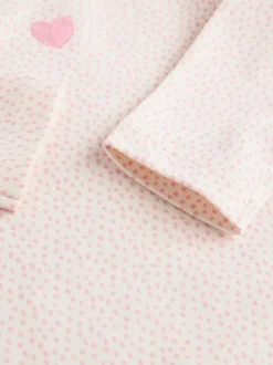 Rose - Lot de 5 bodys à manches longues pour bébé